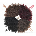 Fluffy 8" Ombre Color Spring Twist Hair Extensions